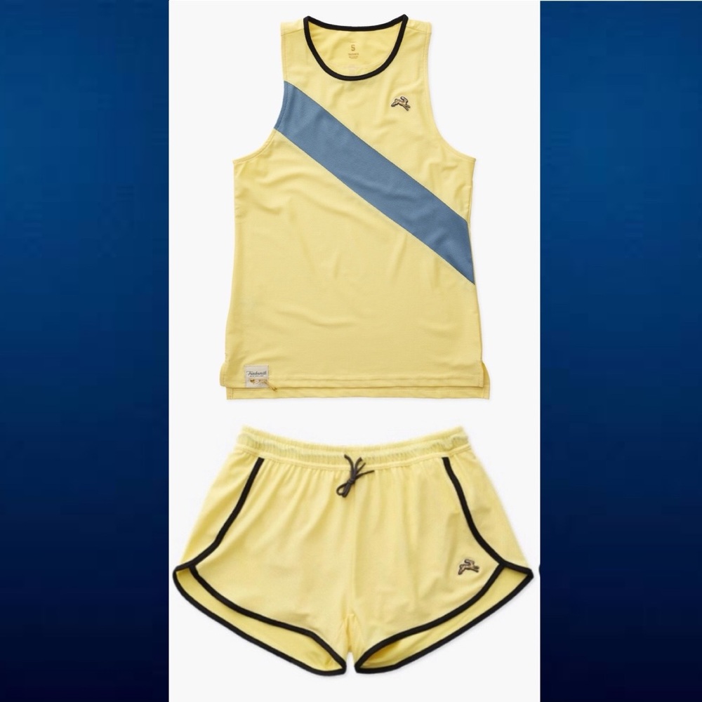 Tracksmith Van Cortlandt Singlet and/or Shorts ~ Medium